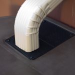 40 Gallon Rain Barrel with Darkened Ribs   Oak - Image 10